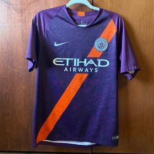Nike Manchester City Special Alternate Purple Soccer Jersey Men’s M 2018